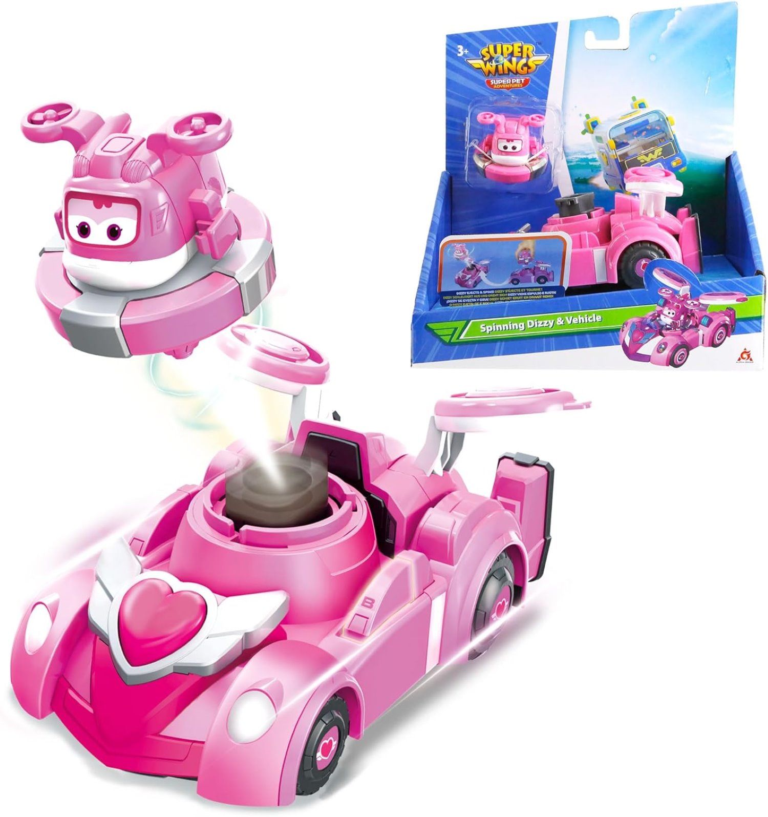 Ігровий набір Spinning Vehicle Діззі (Dizzy)