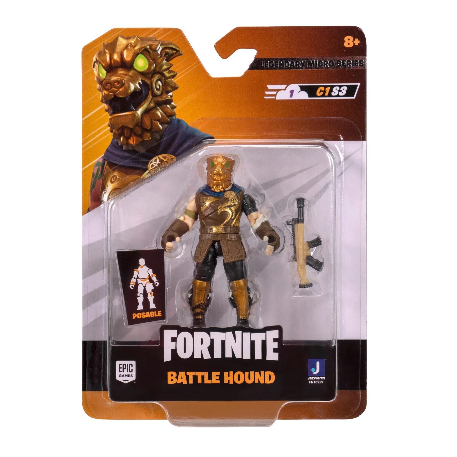 Колекційна фігурка Micro Legendary Series Battle Hound, 6см