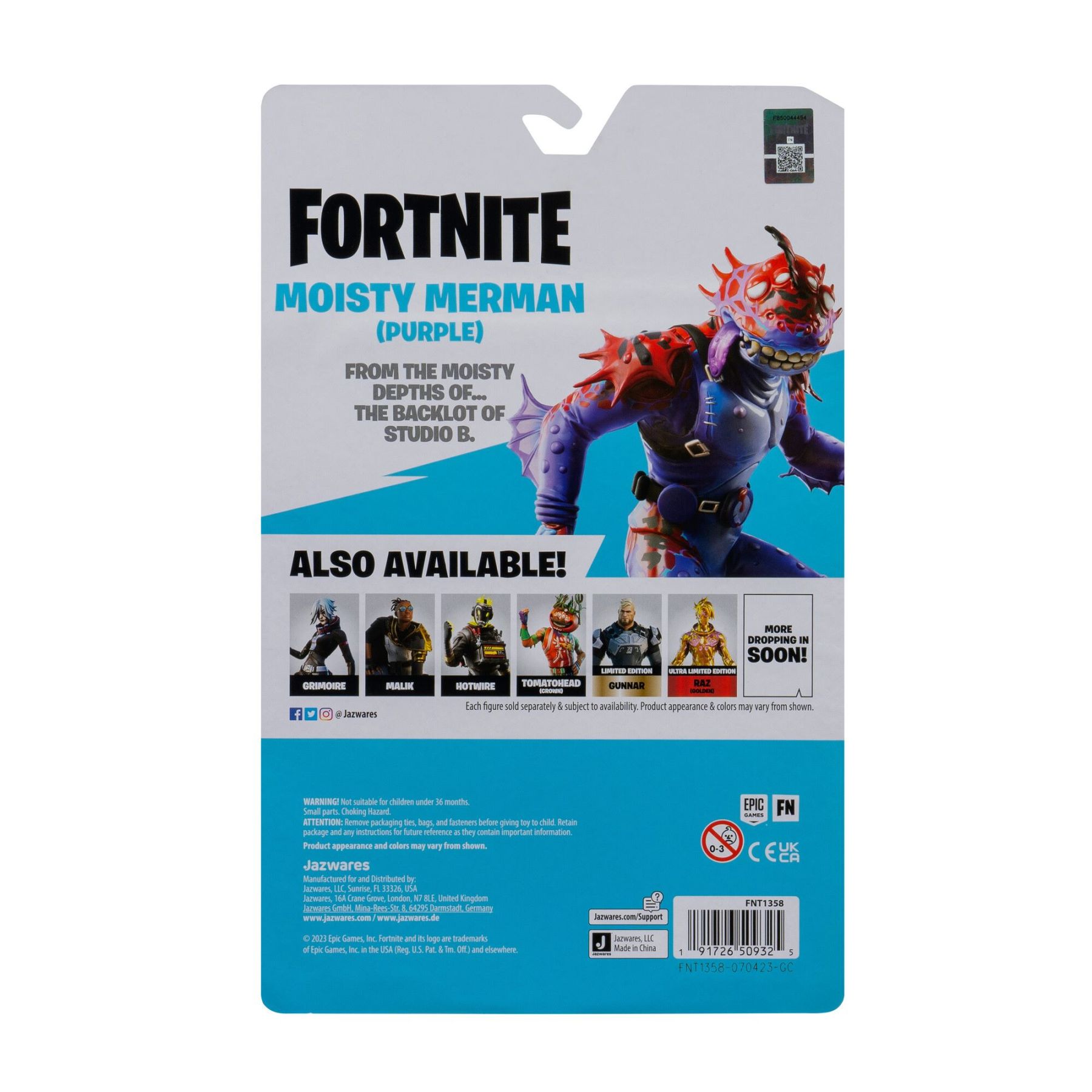 Колекційна фігурка Solo Mode Moisty Merman, 10см