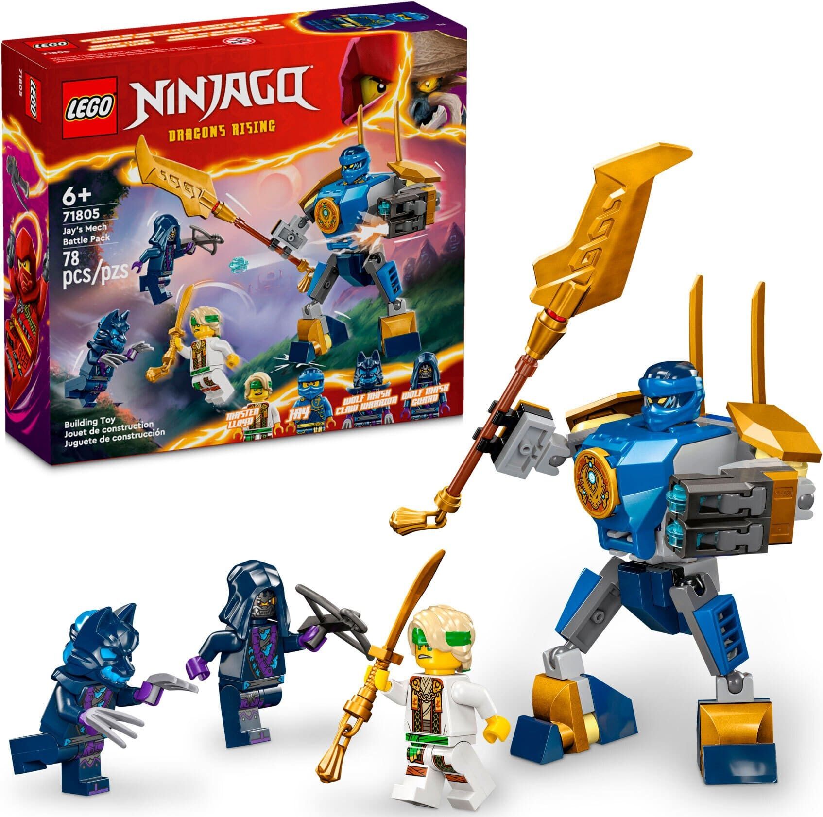 Конструктор NINJAGO Бойовий набір робота Джея