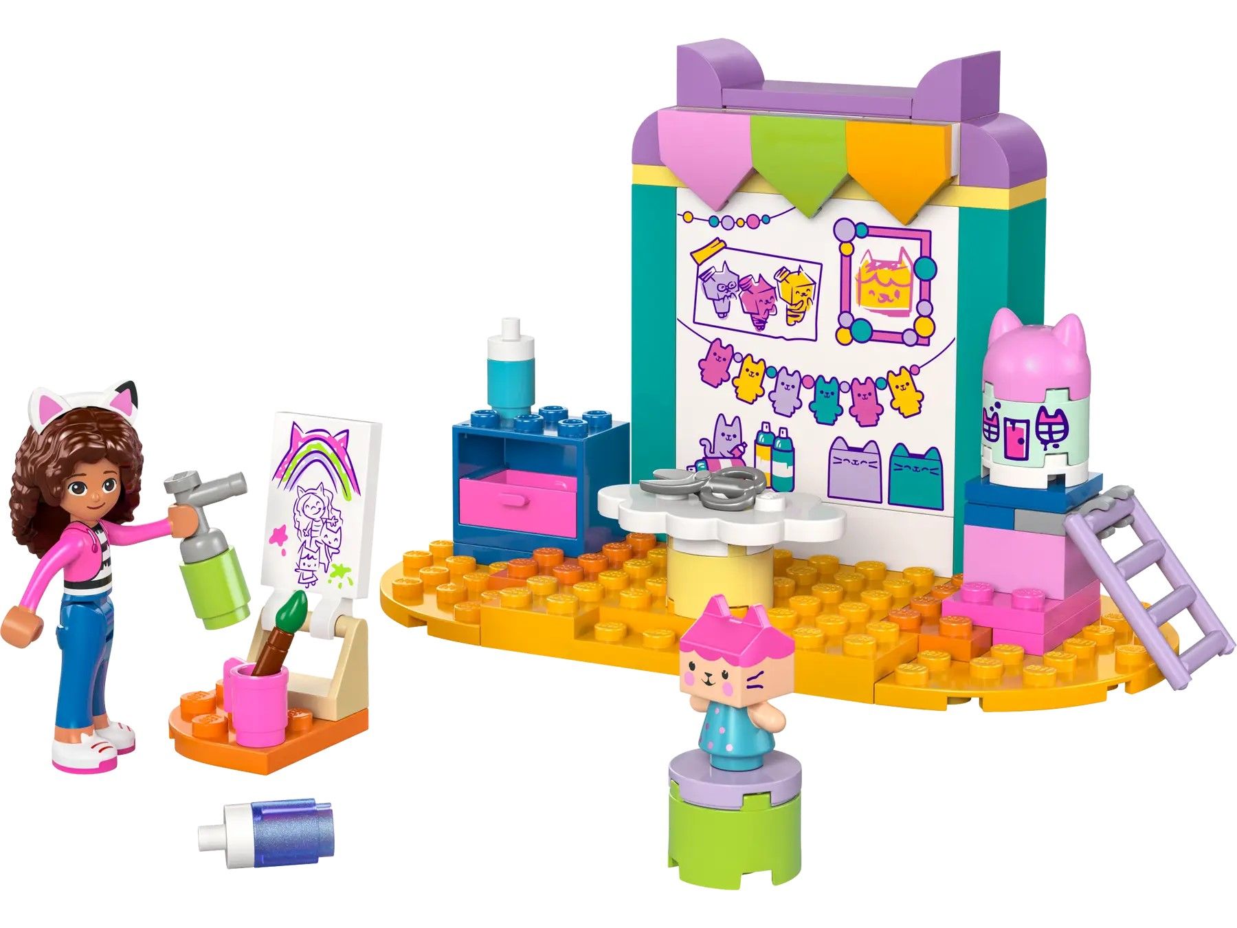 Конструктор LEGO Gabby's Dollhouse Майструємо з Доцею-Бокс (10795)