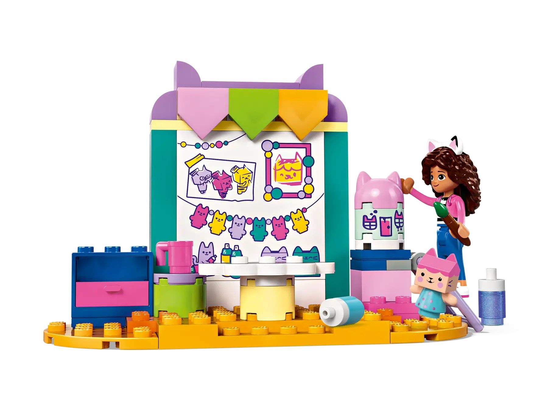 Конструктор LEGO Gabby's Dollhouse Майструємо з Доцею-Бокс (10795)