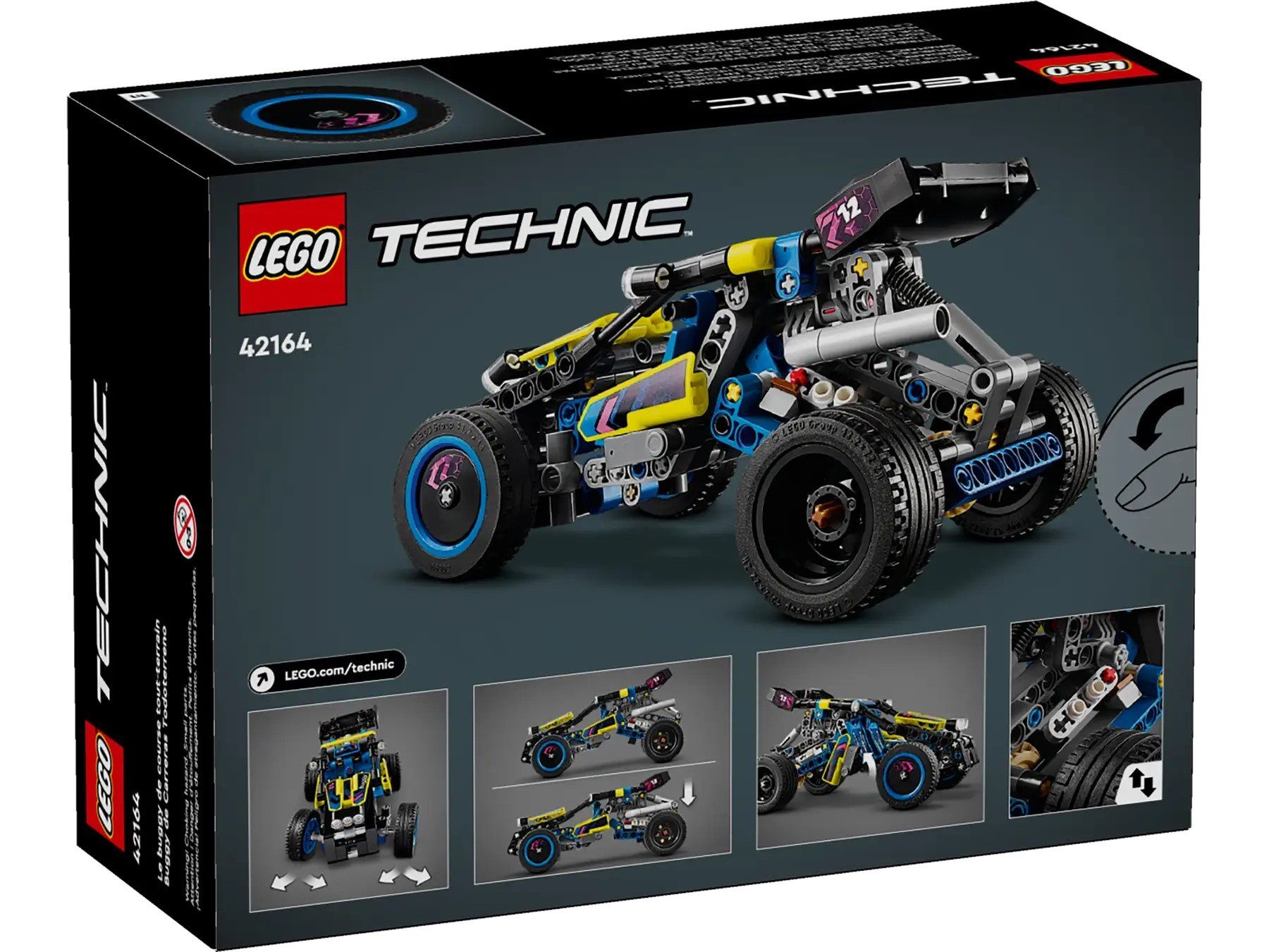 Конструктор LEGO Technic Позашляховик багі для перегонів (42164)