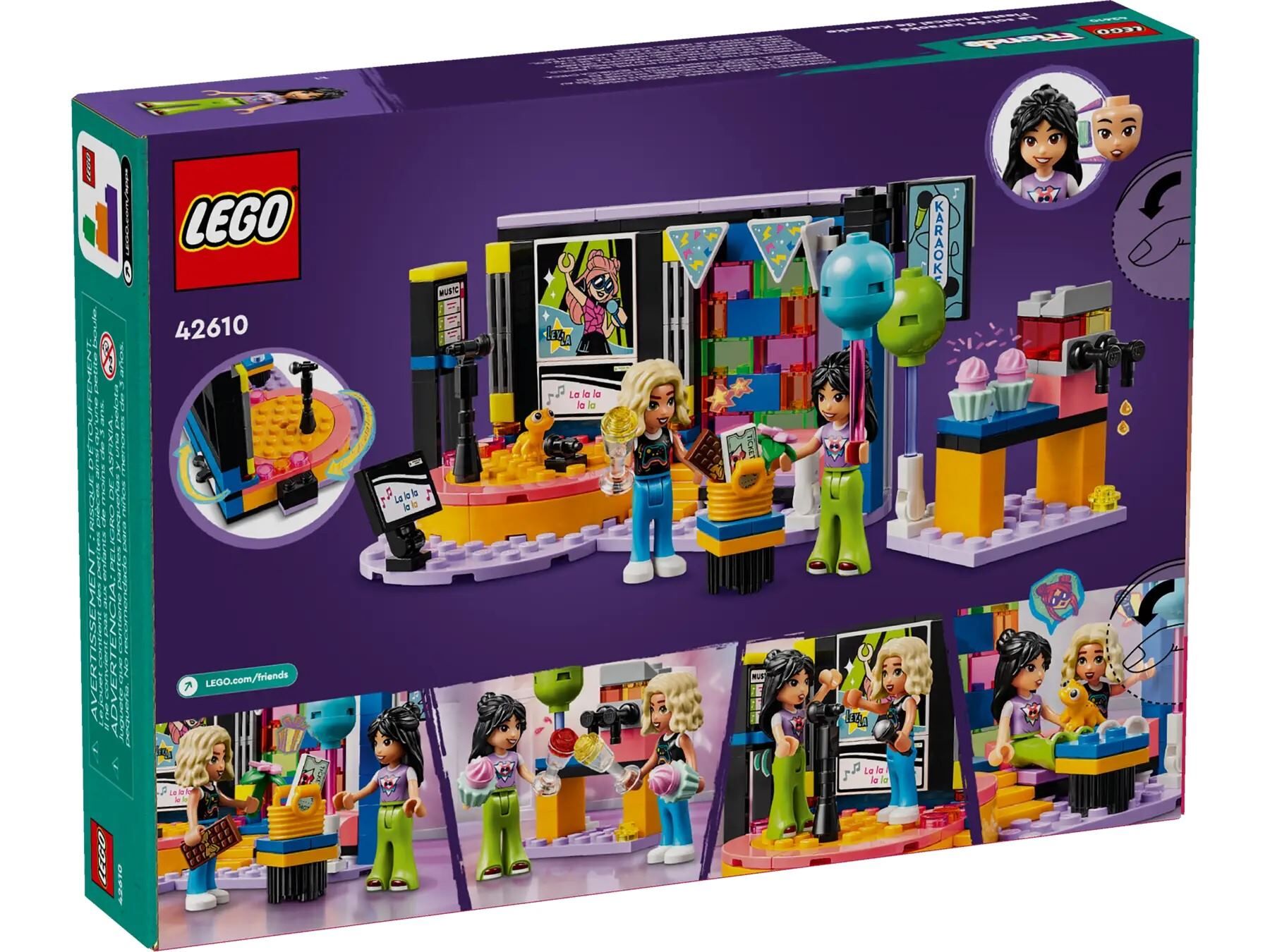 Конструктор LEGO Friends Караоке-вечірка (42610)