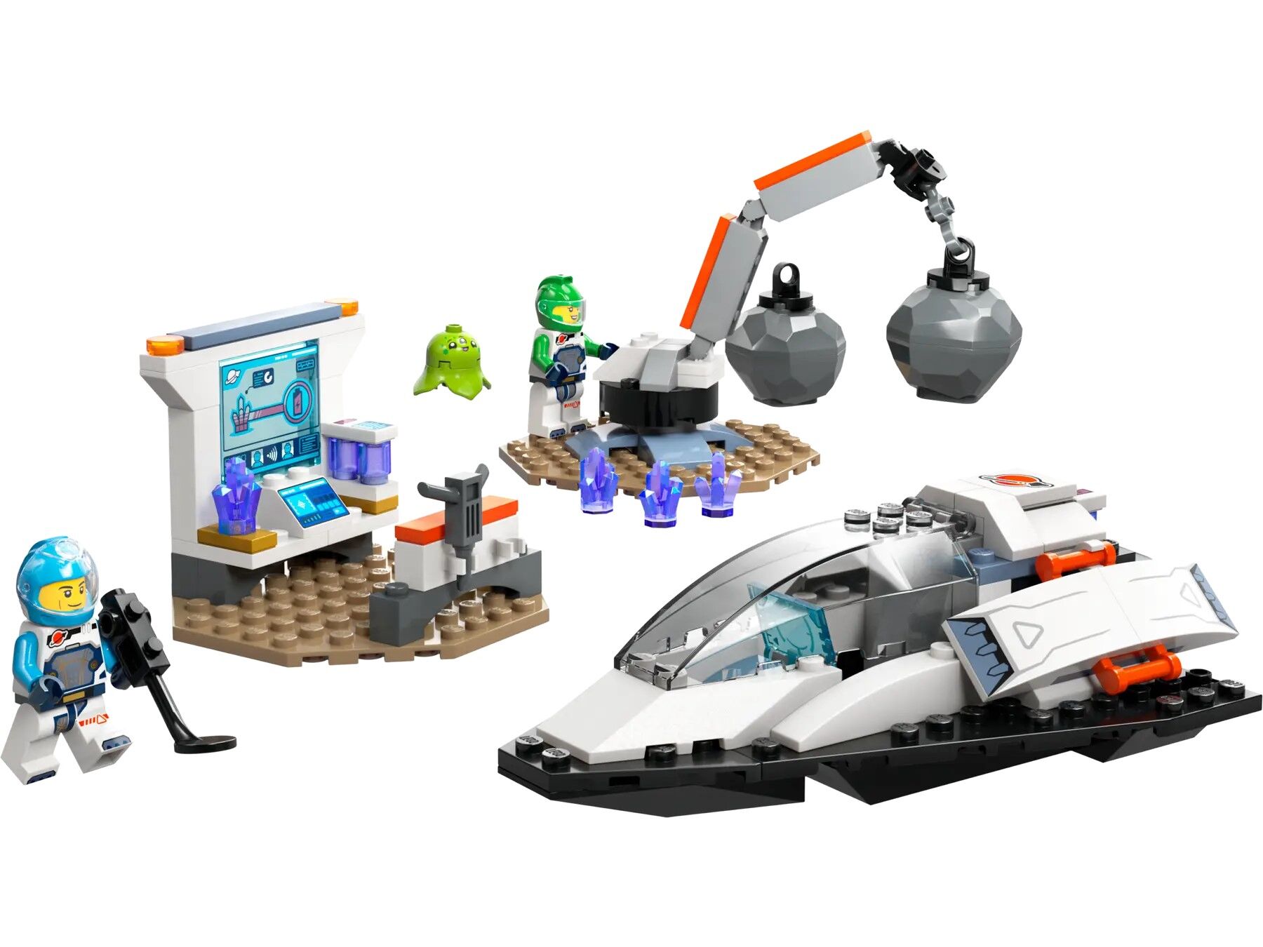 Конструктор LEGO City Космічний корабель і дослідження астероїда (60429)