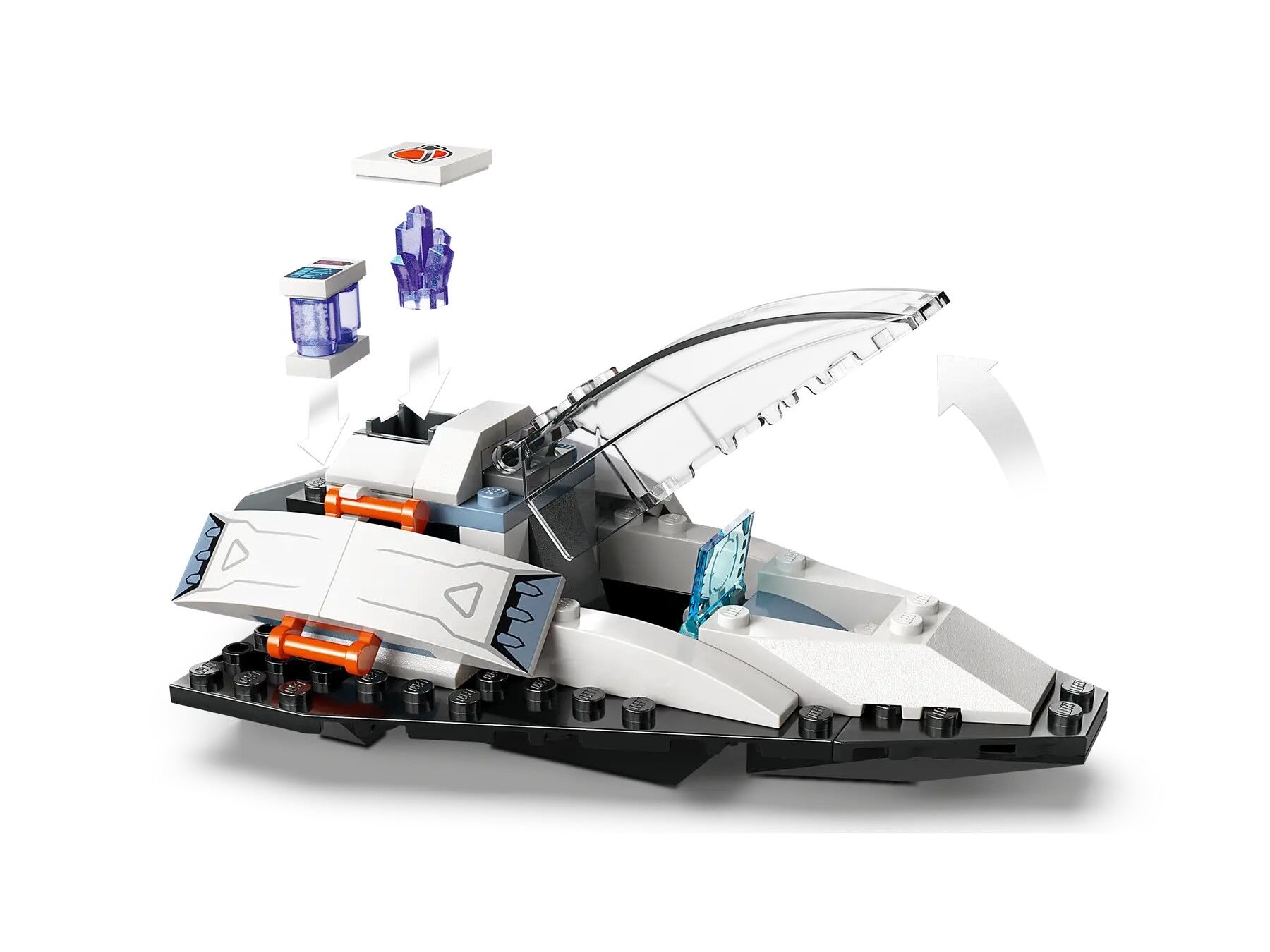 Конструктор LEGO City Космічний корабель і дослідження астероїда (60429)