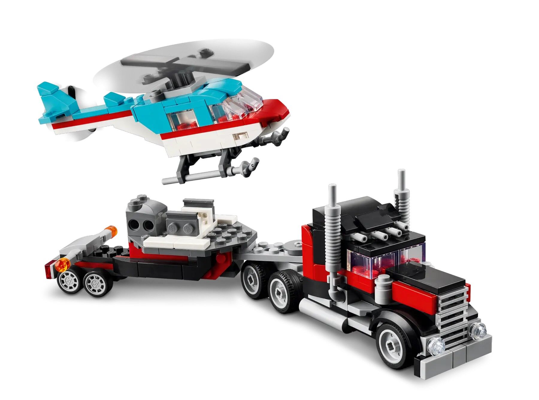 Конструктор LEGO Creator Бортова вантажівка з гелікоптером (31146)