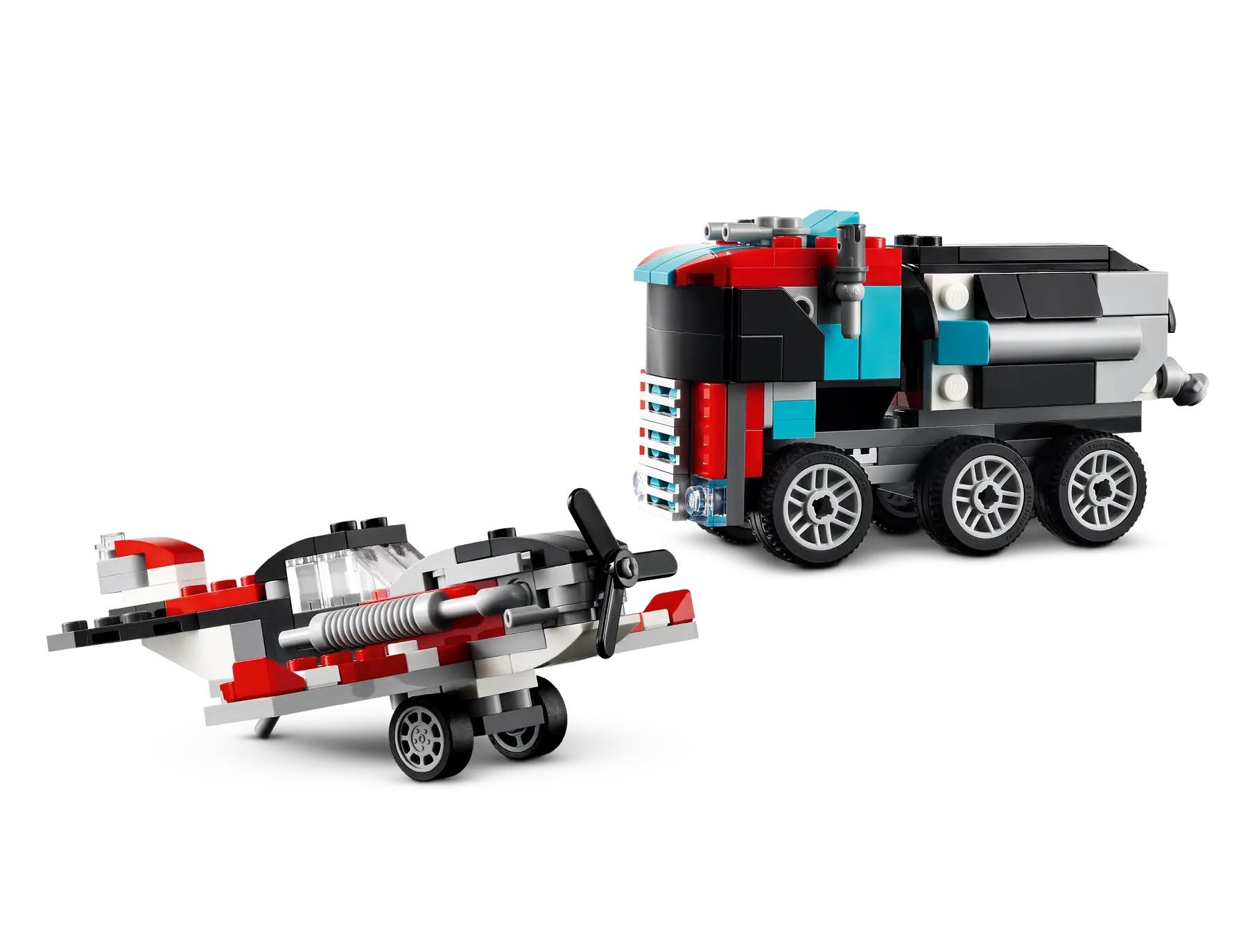 Конструктор LEGO Creator Бортова вантажівка з гелікоптером (31146)