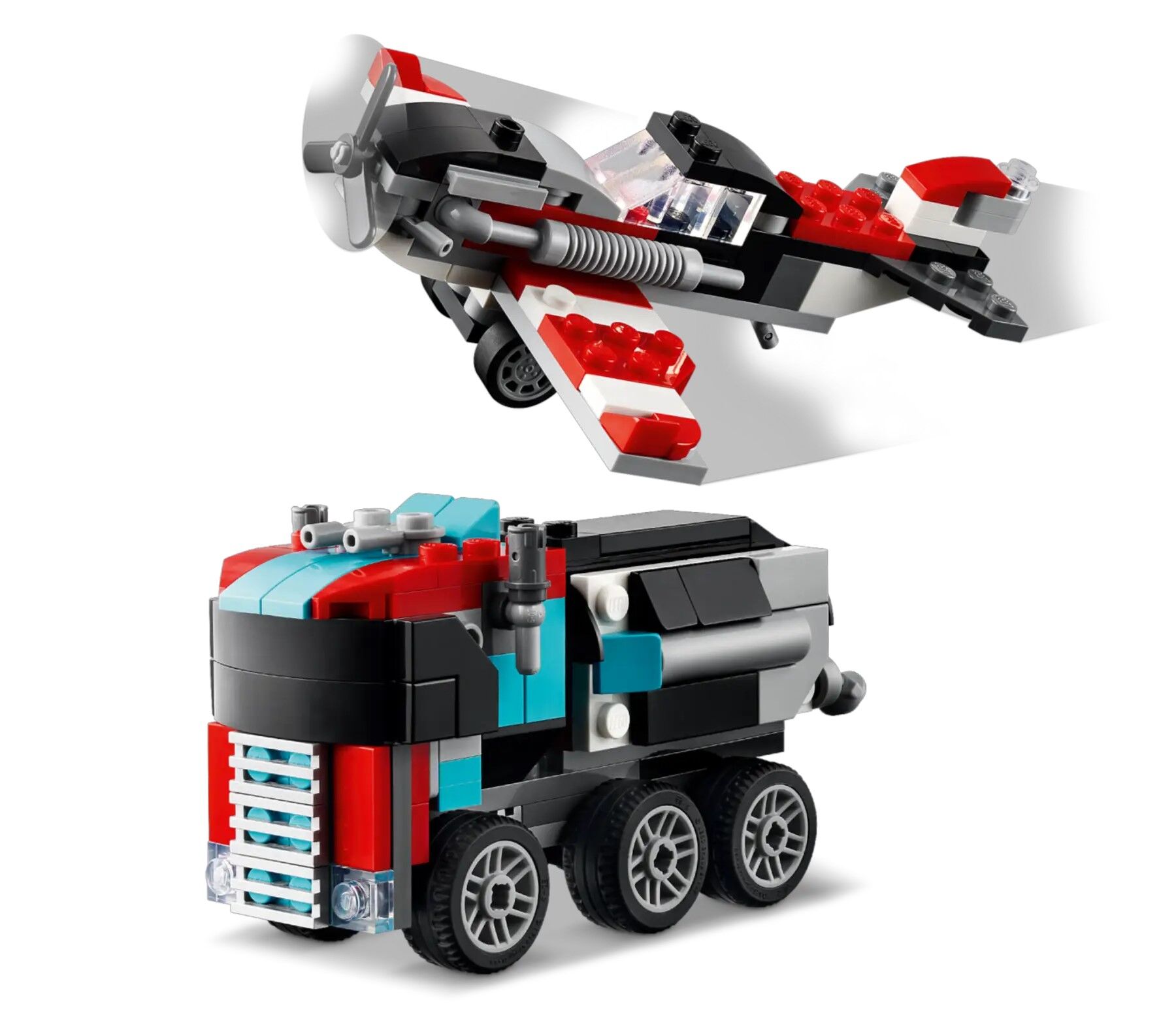 Конструктор LEGO Creator Бортова вантажівка з гелікоптером (31146)