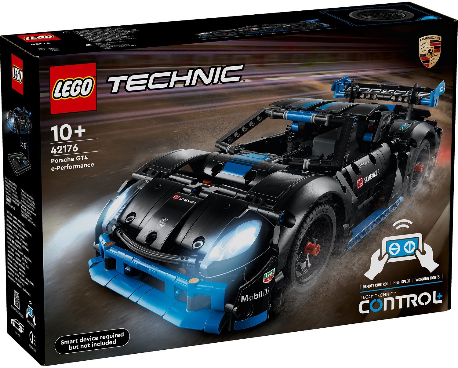 Конструктор LEGO Technic Автомобіль для перегонів Porsche GT4 e-Performance (42176)