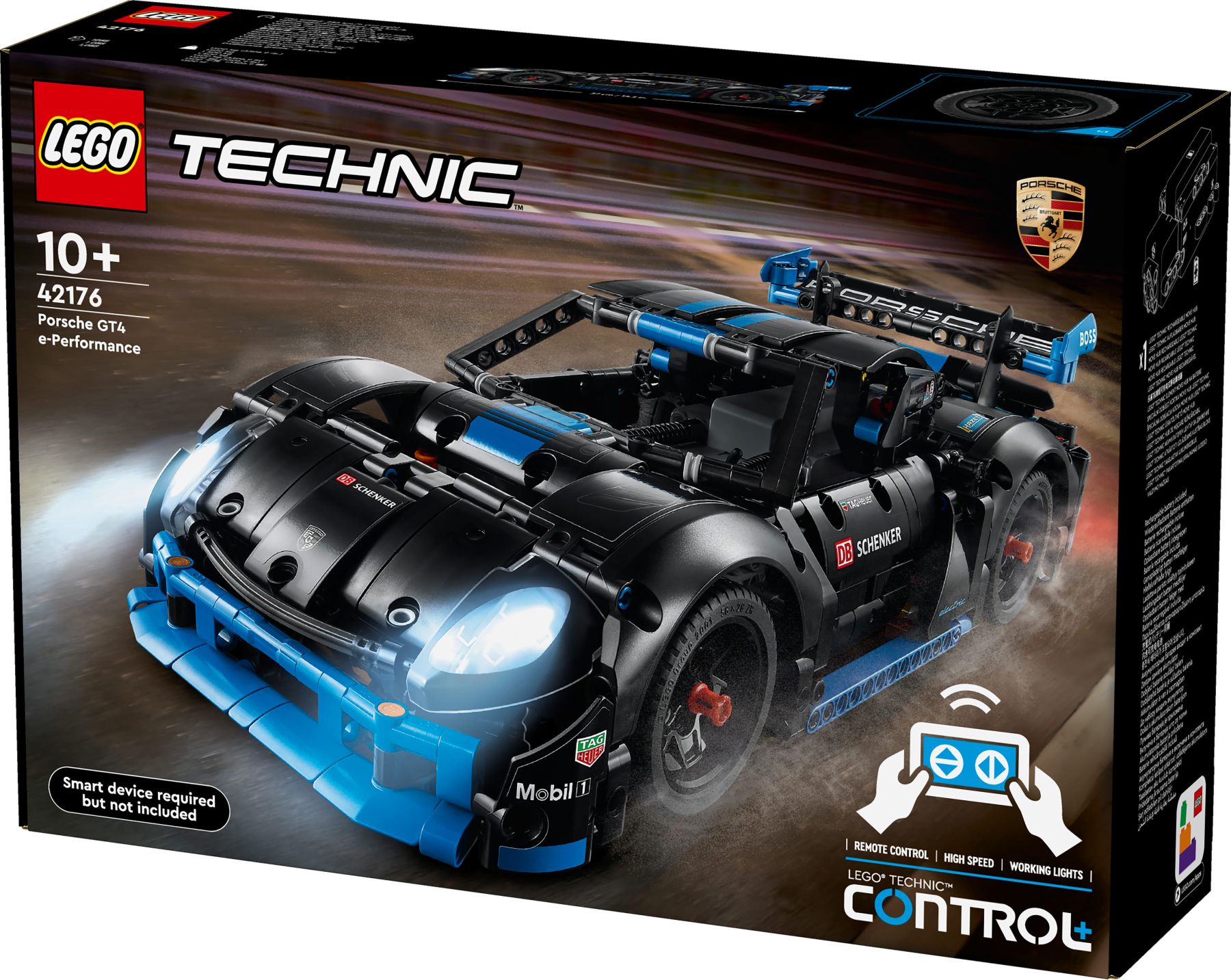 Конструктор LEGO Technic Автомобіль для перегонів Porsche GT4 e-Performance (42176)