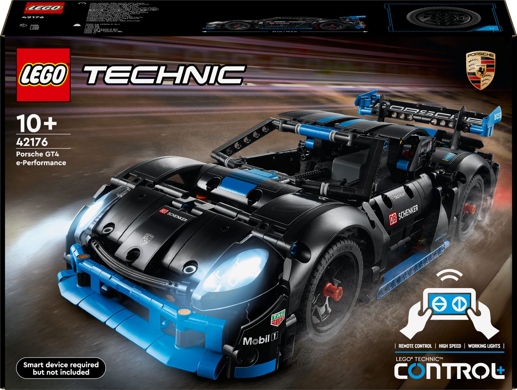 Конструктор LEGO Technic Автомобіль для перегонів Porsche GT4 e-Performance (42176)