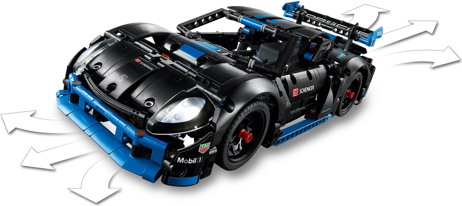 Конструктор LEGO Technic Автомобіль для перегонів Porsche GT4 e-Performance (42176)