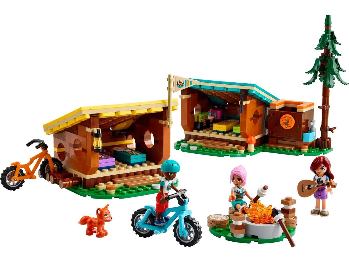 Конструктор LEGO Friends Затишні хатинки у пригодницькому таборі (42624)