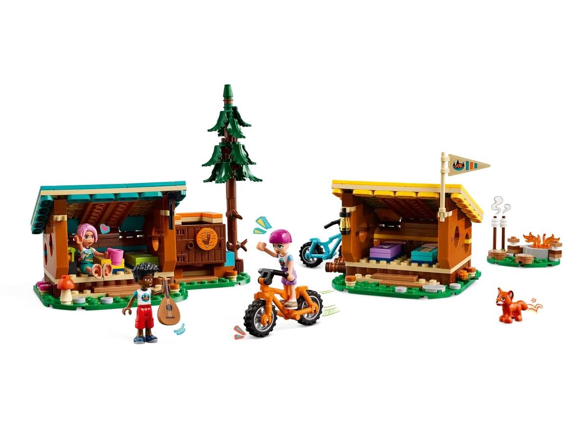 Конструктор LEGO Friends Затишні хатинки у пригодницькому таборі (42624)