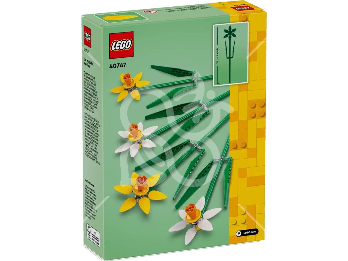 Конструктор LEGO Botanicals Нарциси (40747)