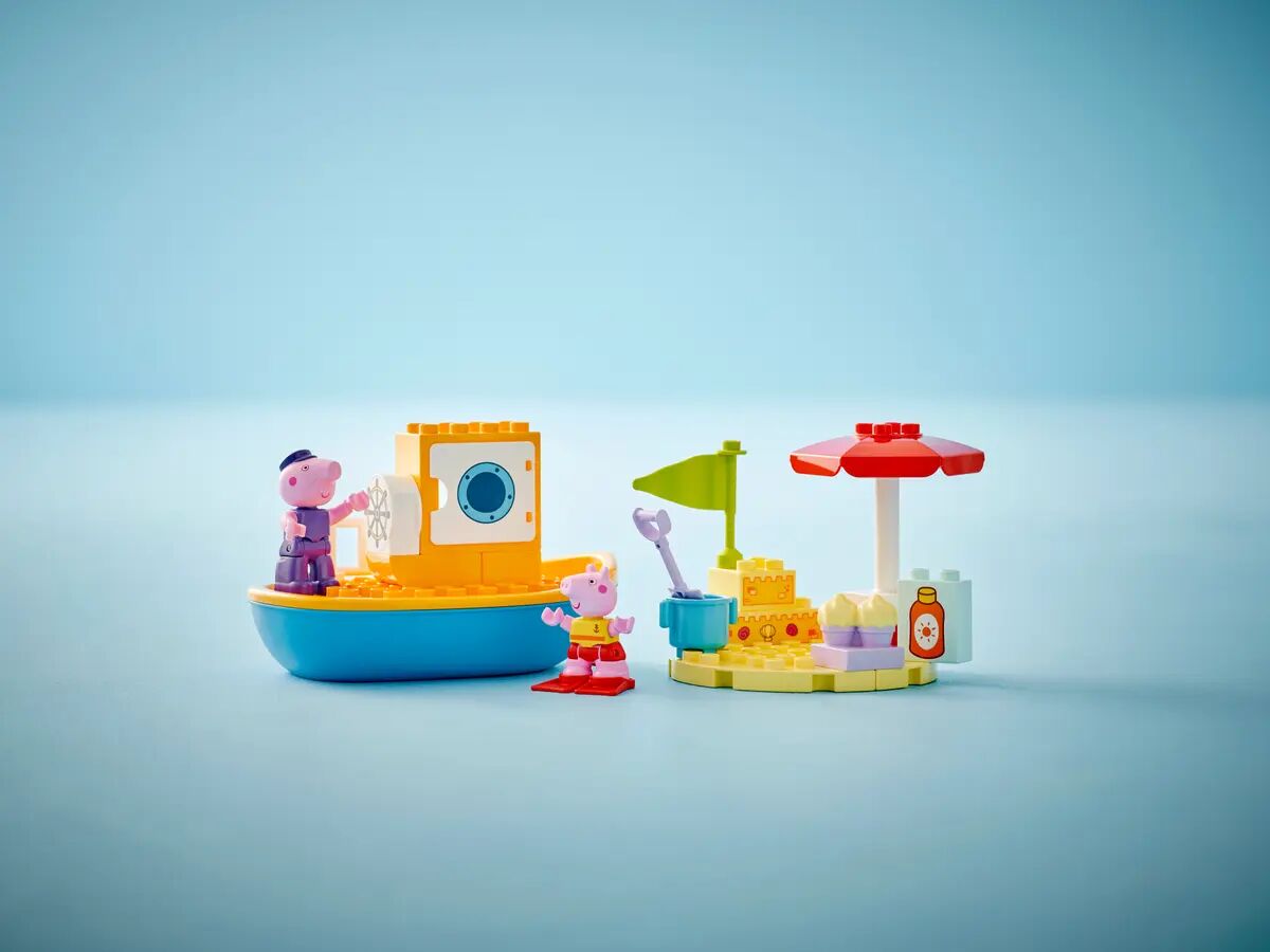 Конструктор LEGO DUPLO Морська прогулянка Пеппи на човні (10432)