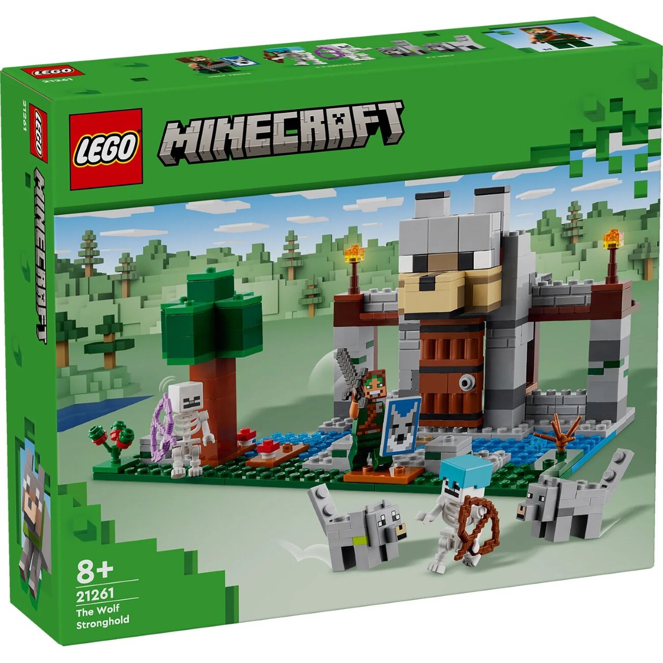Конструктор LEGO Minecraft Вовк із Цитаделі (21261)
