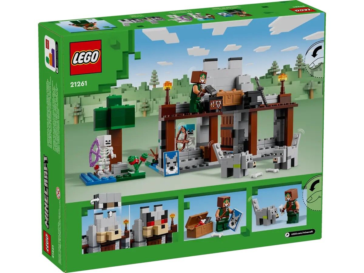 Конструктор LEGO Minecraft Вовк із Цитаделі (21261)