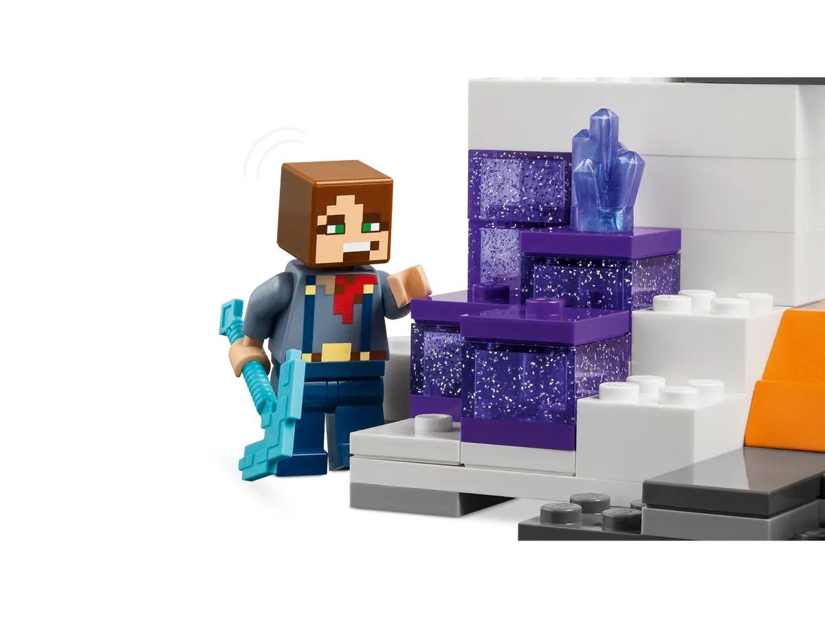 Конструктор LEGO Minecraft Покинута шахта у безплідних землях (21263)