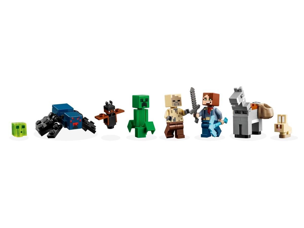 Конструктор LEGO Minecraft Покинута шахта у безплідних землях (21263)