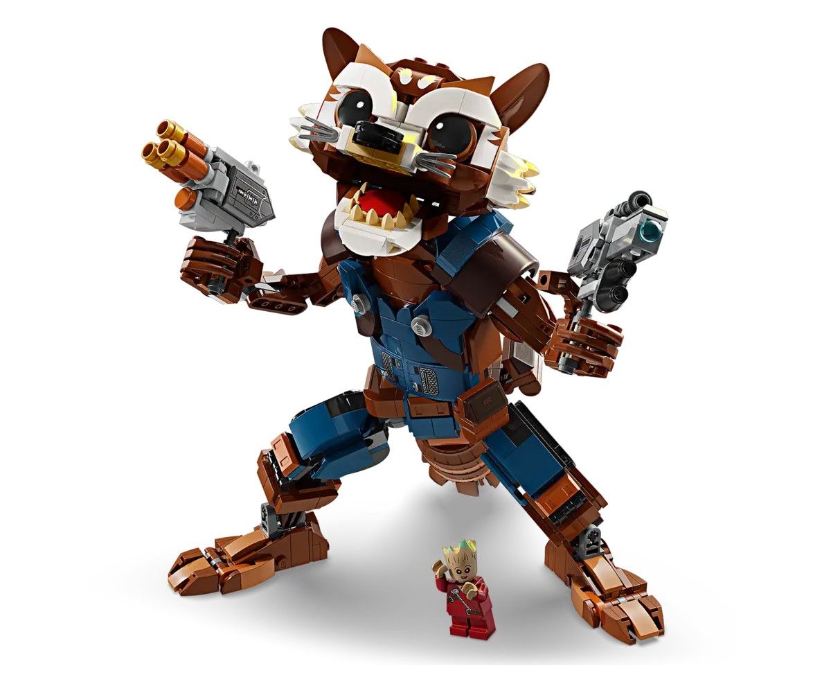 Конструктор LEGO Marvel Ракета й малюк Ґрут (76282)
