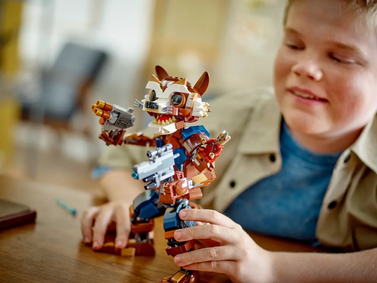 Конструктор LEGO Marvel Ракета й малюк Ґрут (76282)