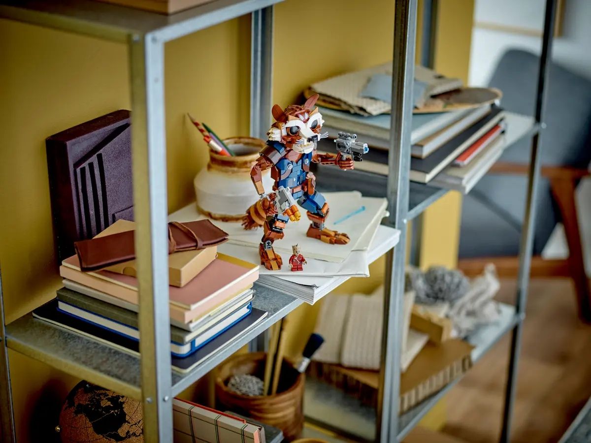 Конструктор LEGO Marvel Ракета й малюк Ґрут (76282)