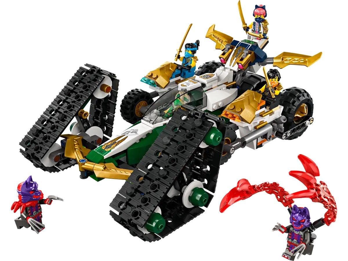 Конструктор LEGO NINJAGO Комбі-автомобіль команди ніндзя (71820)