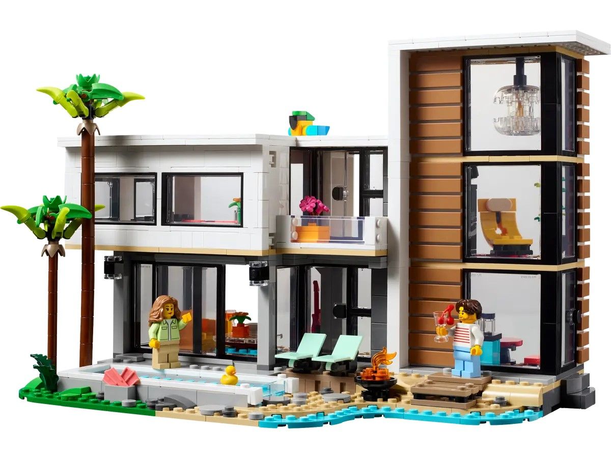Конструктор LEGO Creator Сучасний будинок 3 в 1 (31153)
