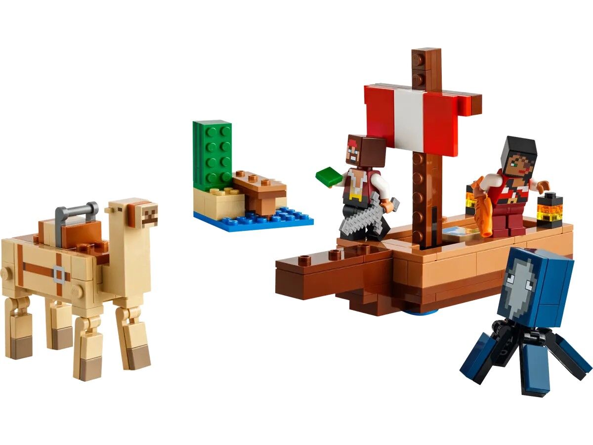 Конструктор LEGO Minecraft Подорож на піратському кораблі (21259)