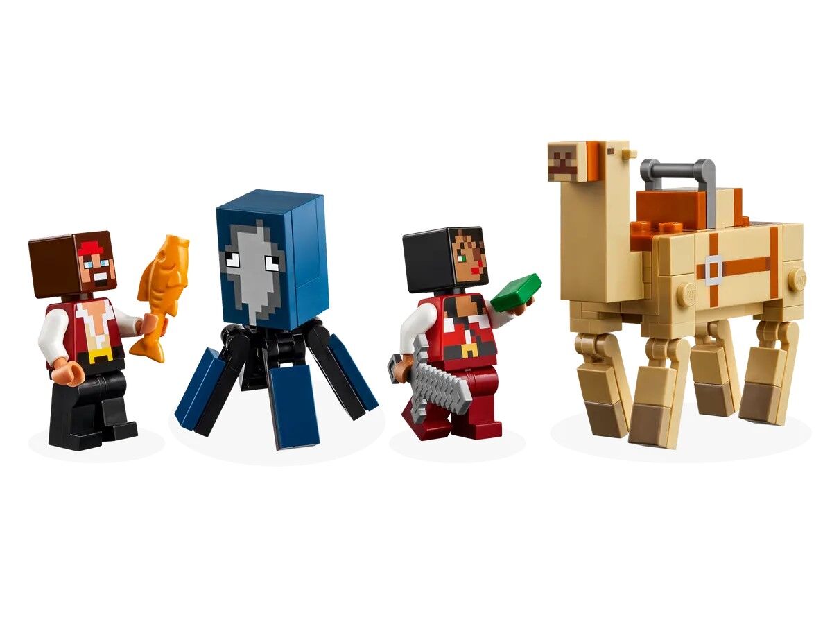 Конструктор LEGO Minecraft Подорож на піратському кораблі (21259)
