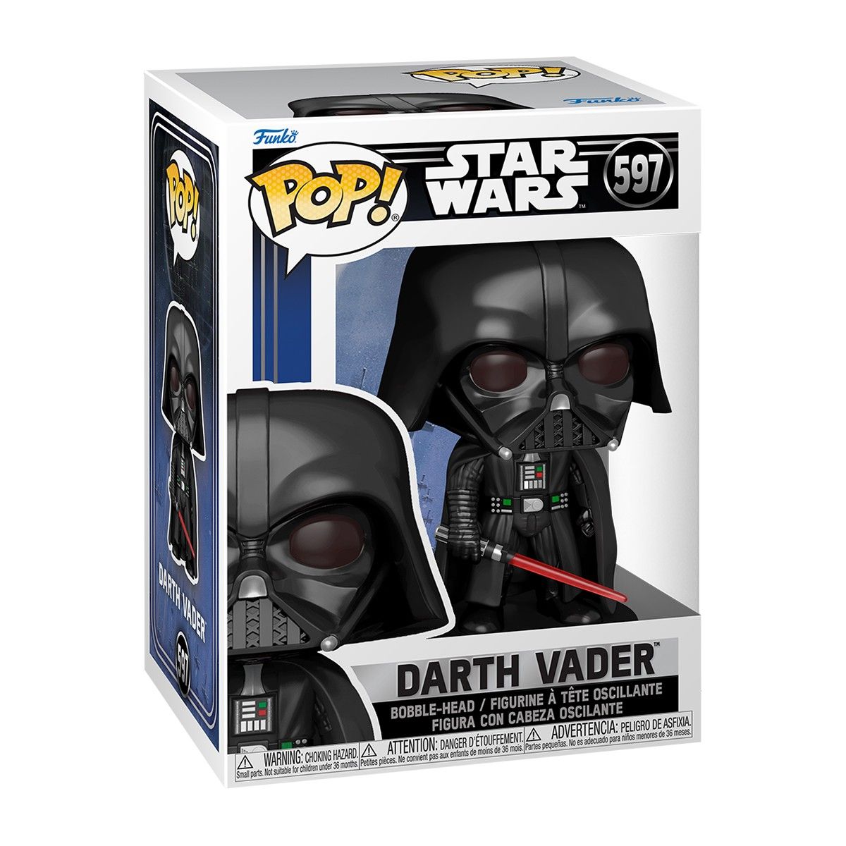 Ігрова фігурка FUNKO POP! серії "Зоряні війни" - ДАРТ ВЕЙДЕР ЗІ СВІТЛОВИМ МЕЧЕМ