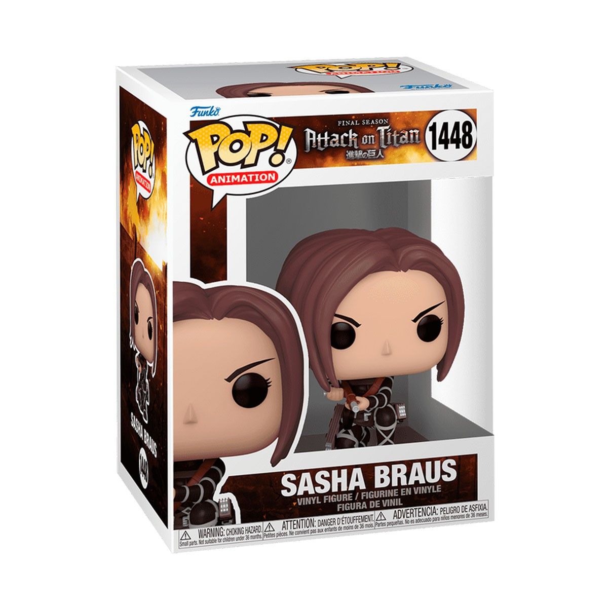 Ігрова фігурка FUNKO POP! серії "Атака титанів" - САША БРАУС