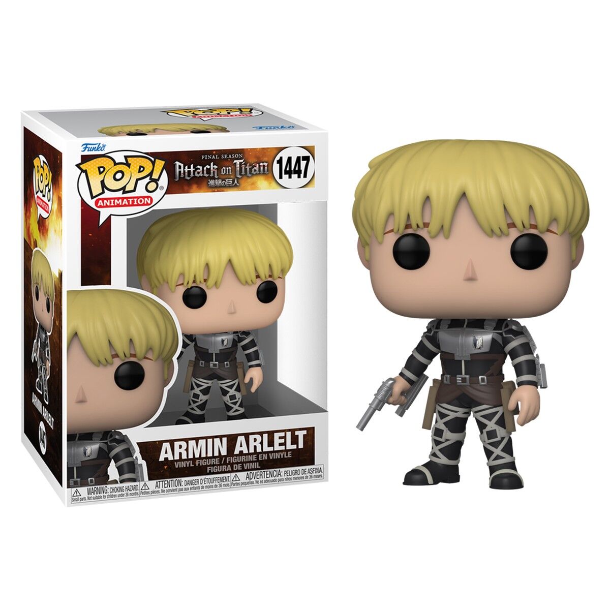 Ігрова фігурка FUNKO POP! серії "Атака титанів" - АРМІН АРЛЕРТ