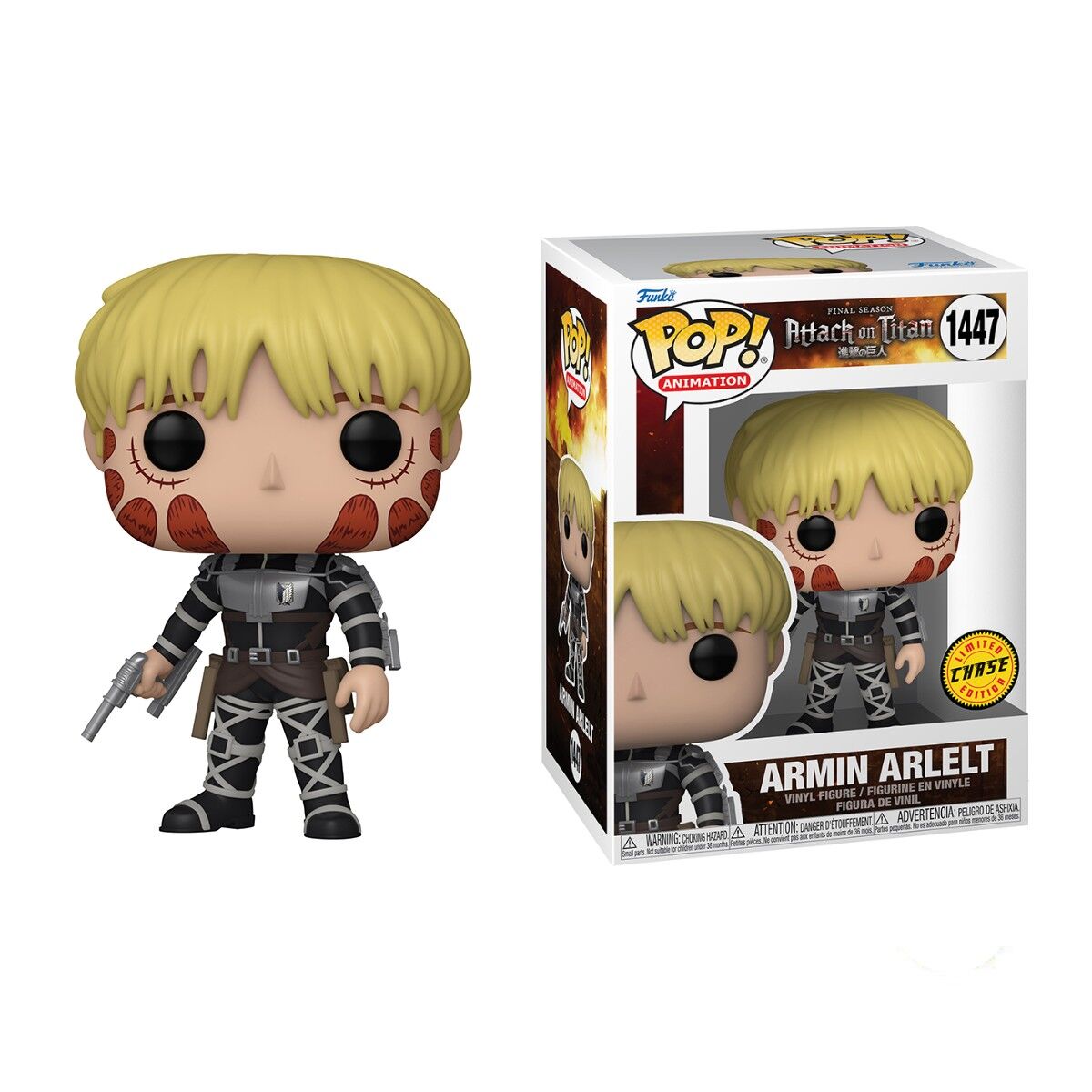 Ігрова фігурка FUNKO POP! серії "Атака титанів" - АРМІН АРЛЕРТ