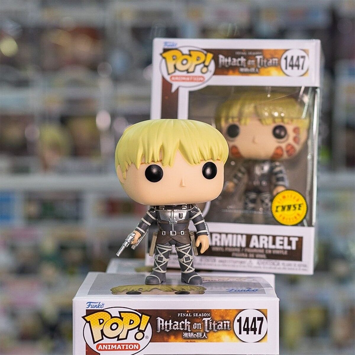 Ігрова фігурка FUNKO POP! серії "Атака титанів" - АРМІН АРЛЕРТ