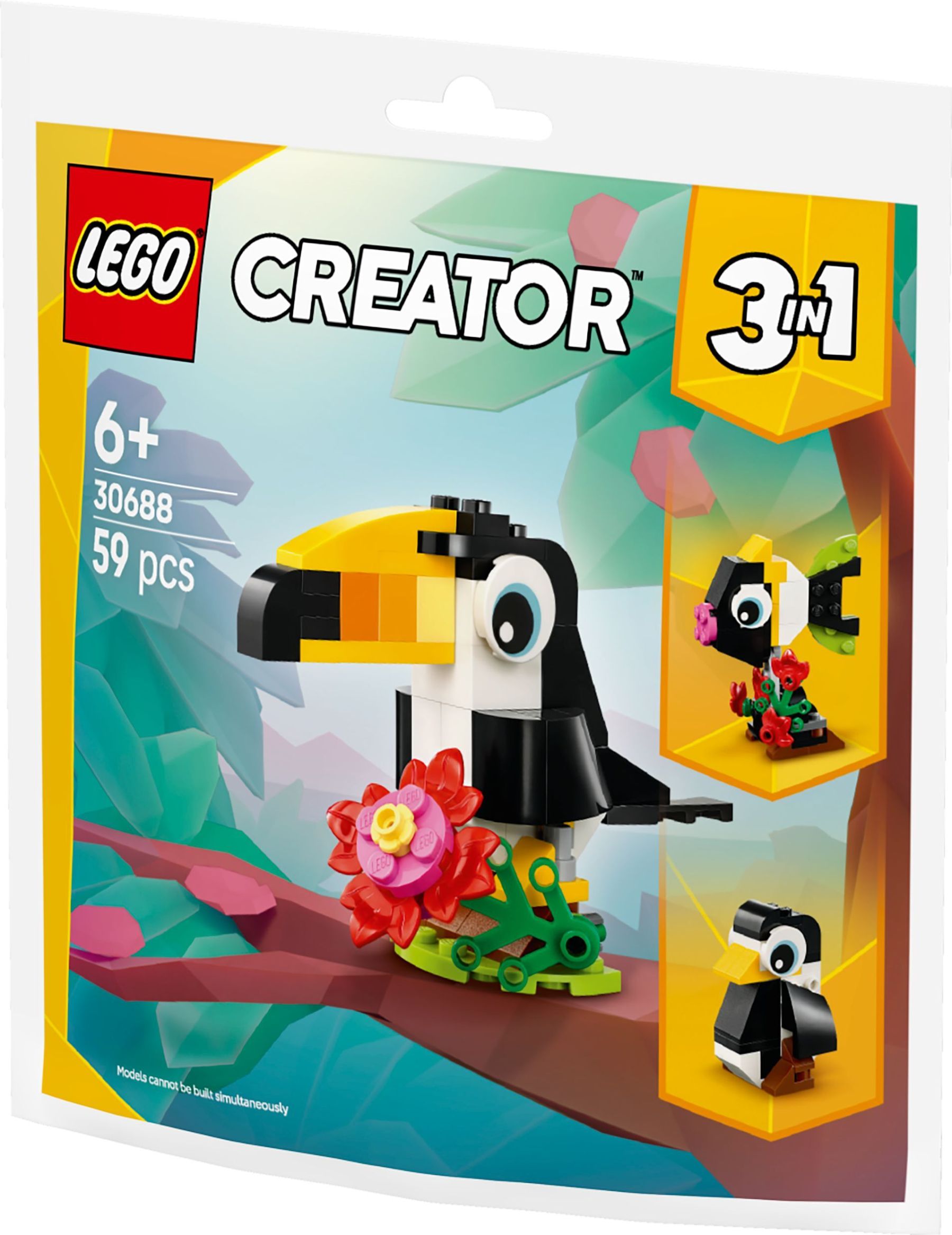 Конструктор LEGO Creator Тропічний тукан (30688)