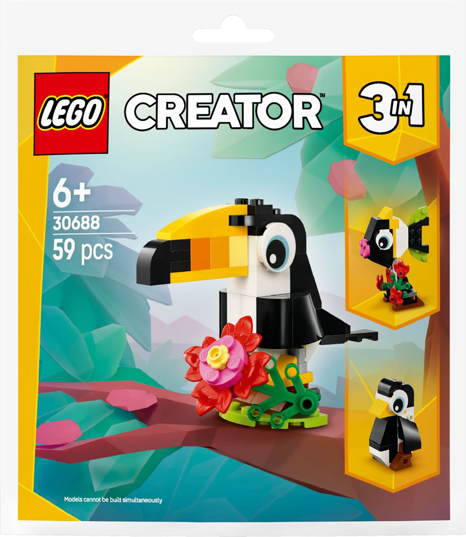 Конструктор LEGO Creator Тропічний тукан (30688)