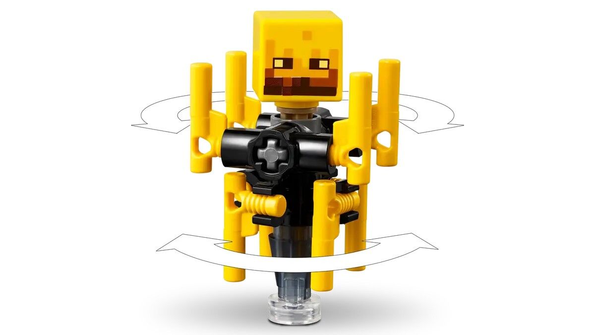 Конструктор LEGO Minecraft Битва з лавою у Незері (21266)