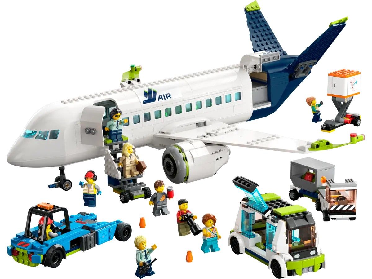 Конструктор LEGO City Пасажирський літак (60367)