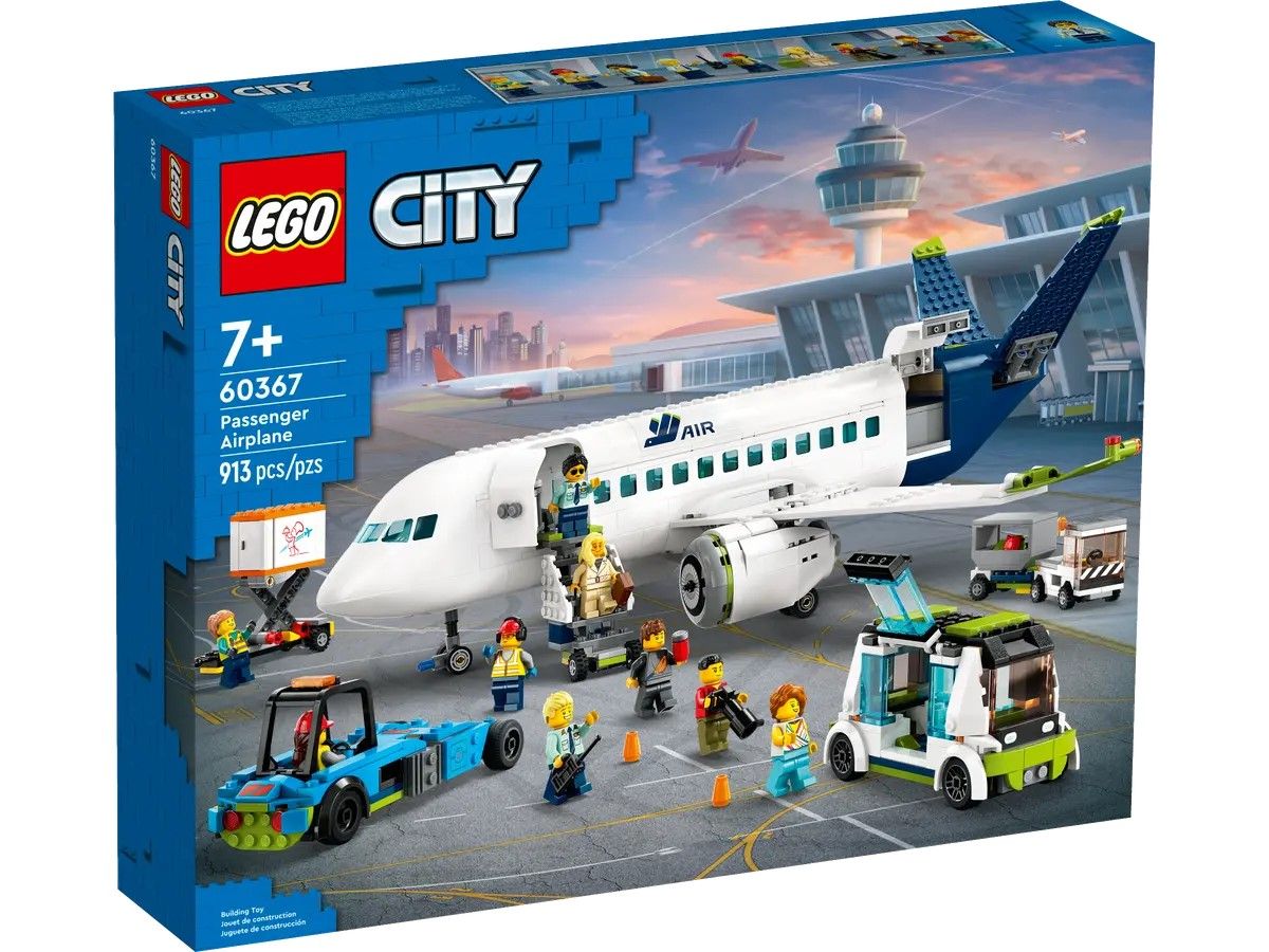 Конструктор LEGO City Пасажирський літак (60367)