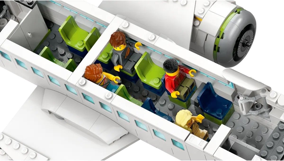 Конструктор LEGO City Пасажирський літак (60367)