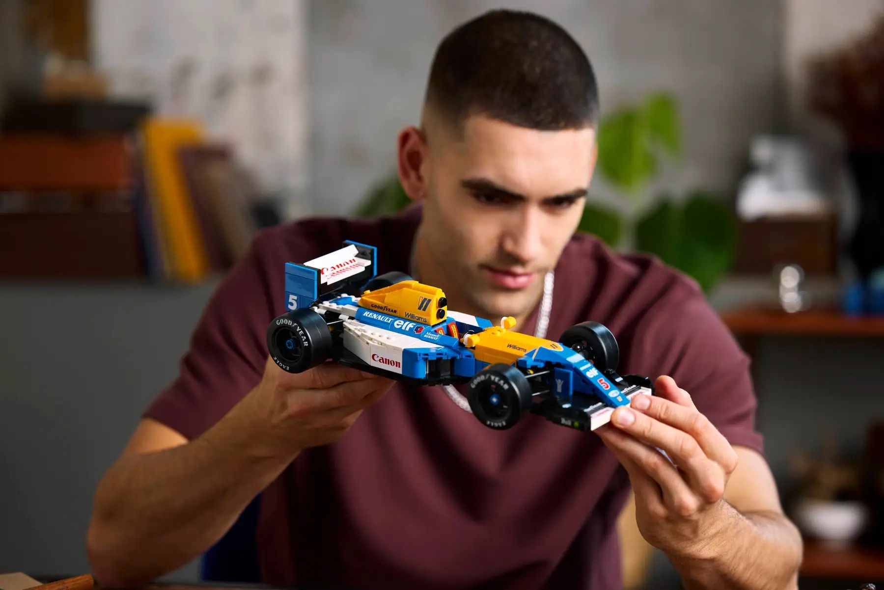 Конструктор LEGO Icons Williams Racing FW14B і Найджел Менселл (10353)