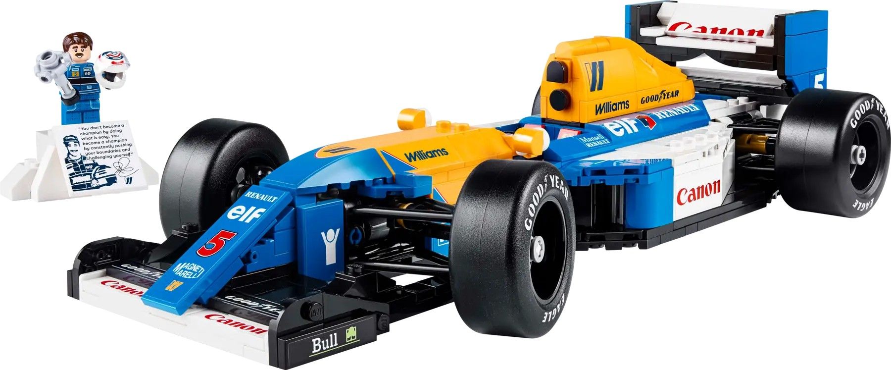 Конструктор LEGO Icons Williams Racing FW14B і Найджел Менселл (10353)