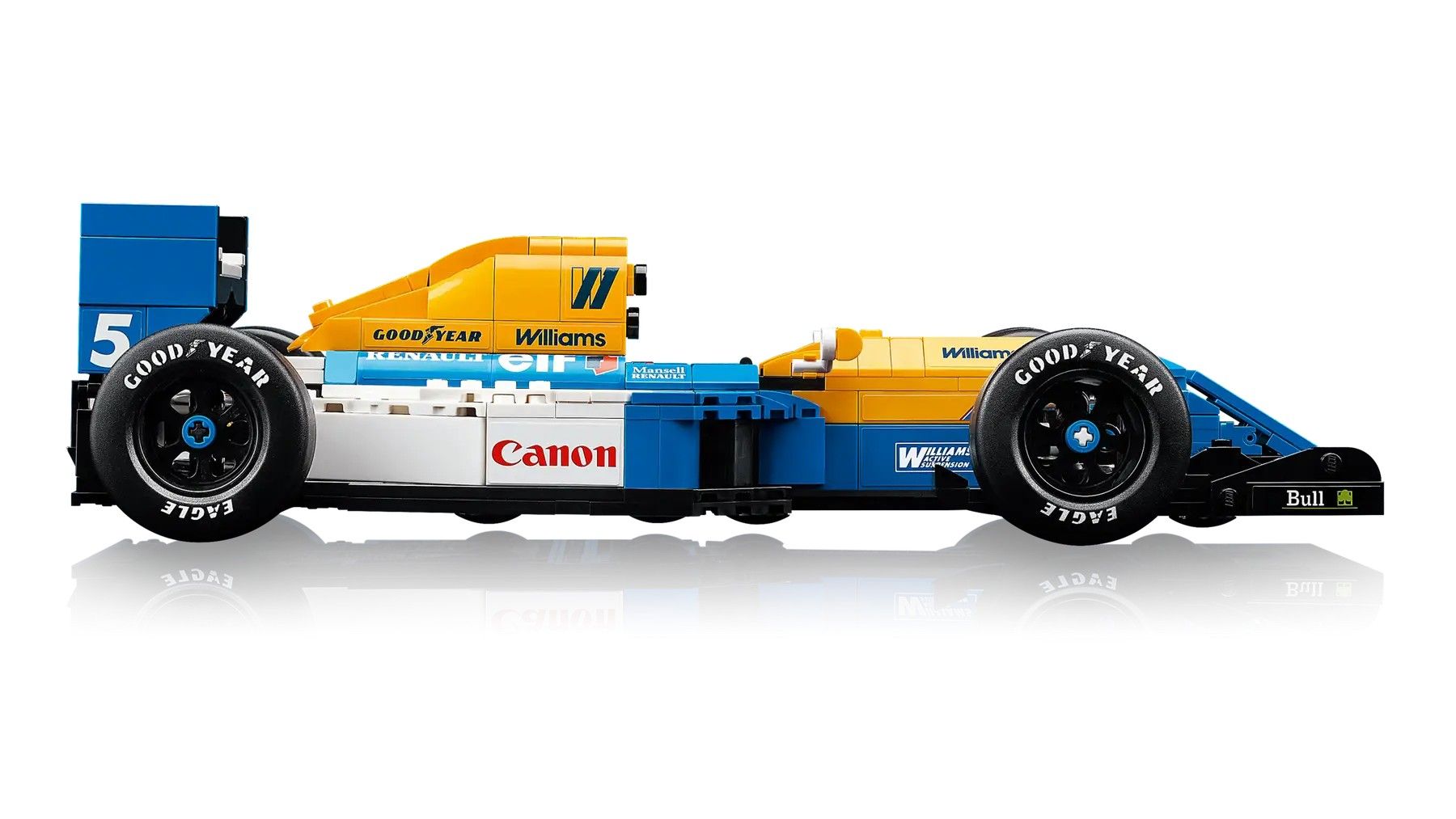 Конструктор LEGO Icons Williams Racing FW14B і Найджел Менселл (10353)