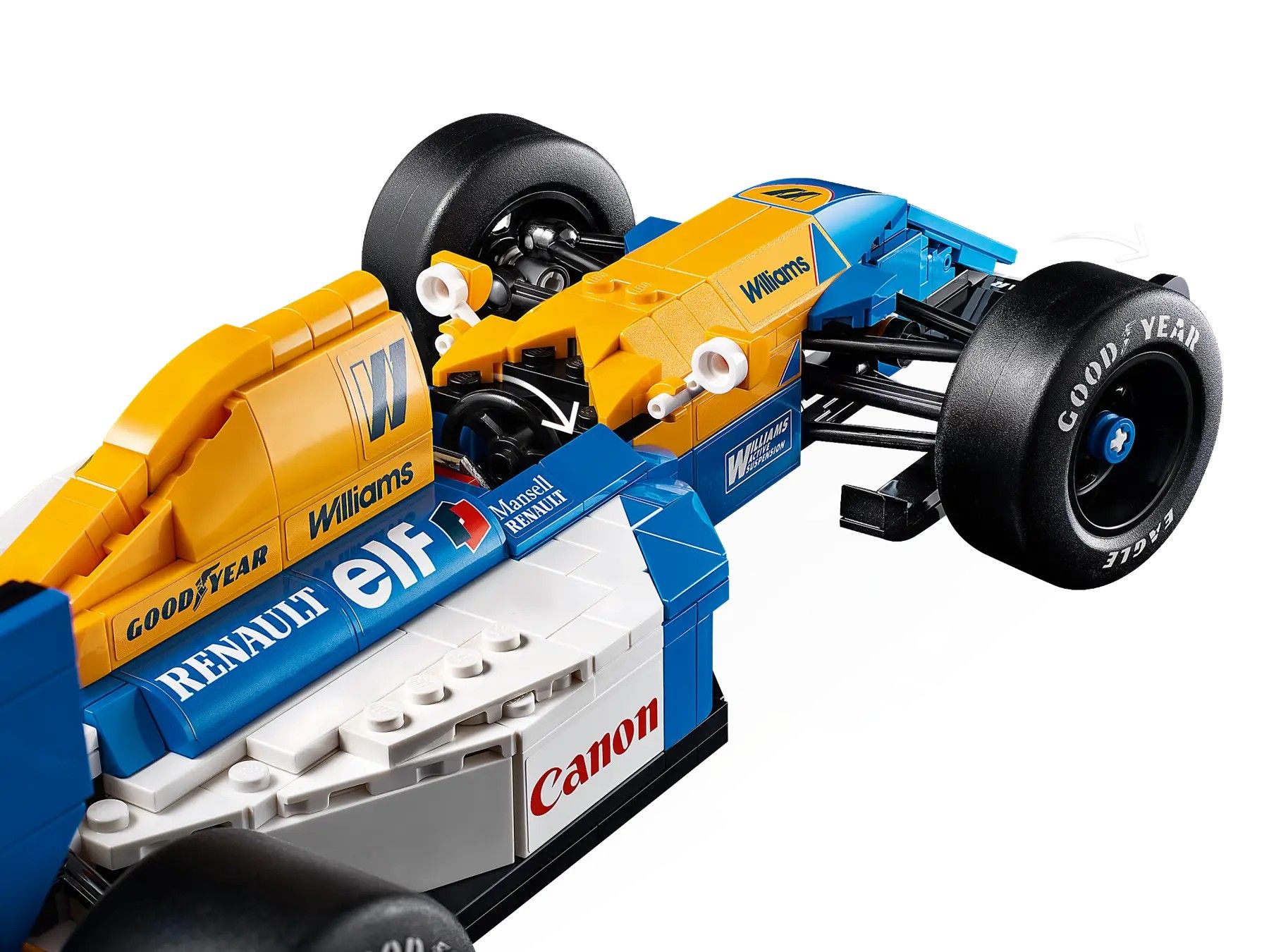 Конструктор LEGO Icons Williams Racing FW14B і Найджел Менселл (10353)