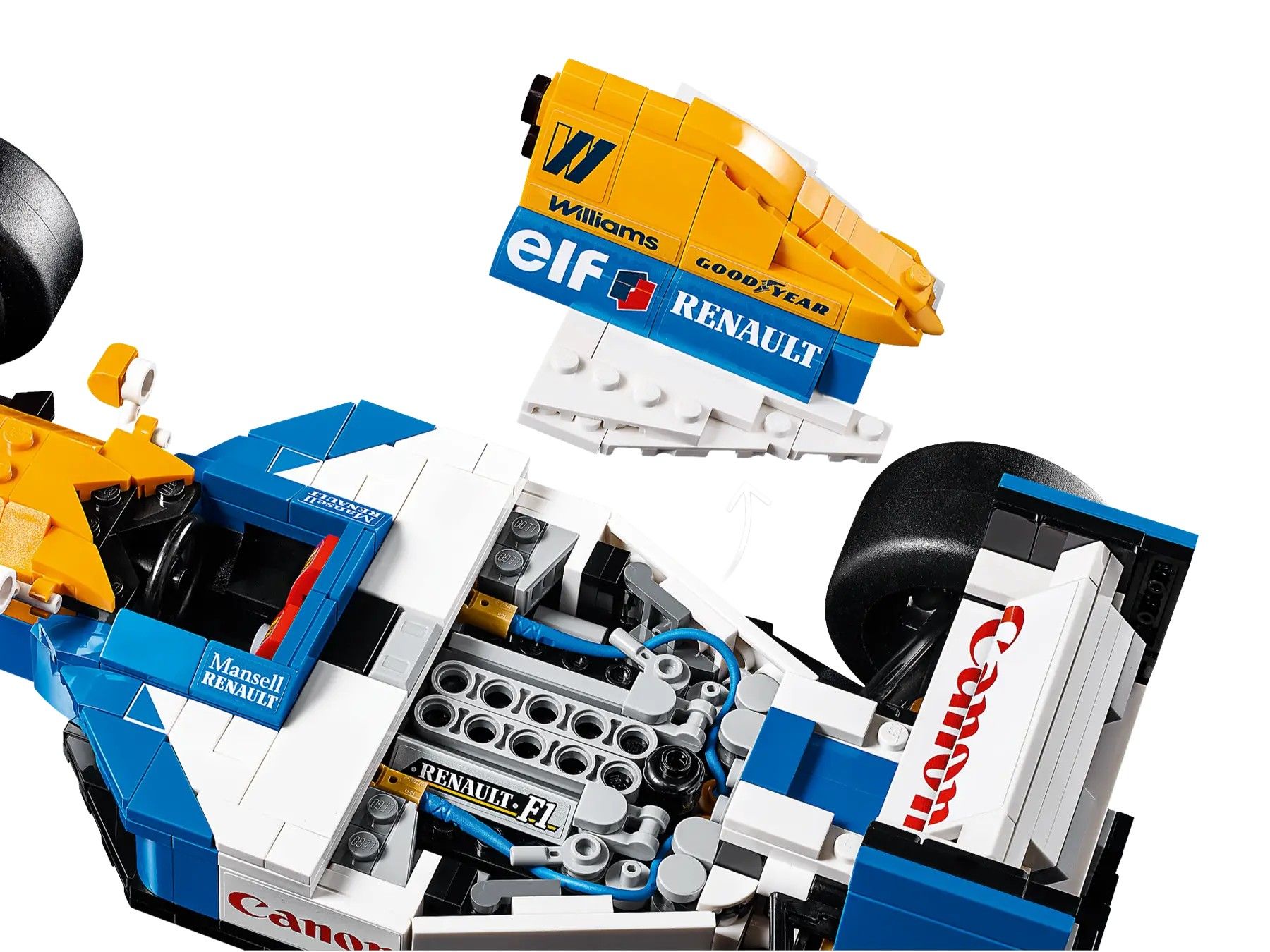 Конструктор LEGO Icons Williams Racing FW14B і Найджел Менселл (10353)