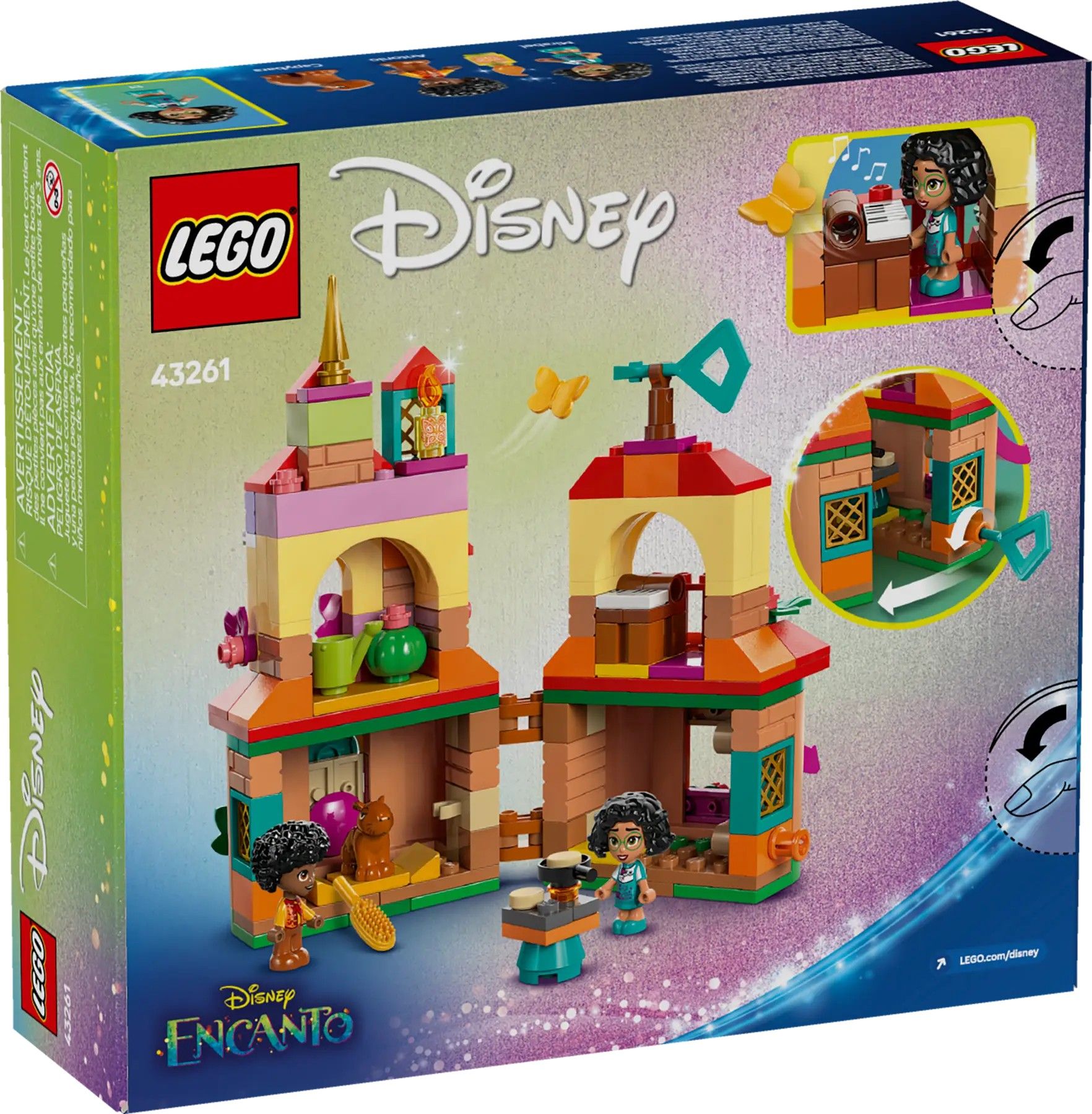 Конструктор LEGO Disney Мінібудинок Енканто (43261)