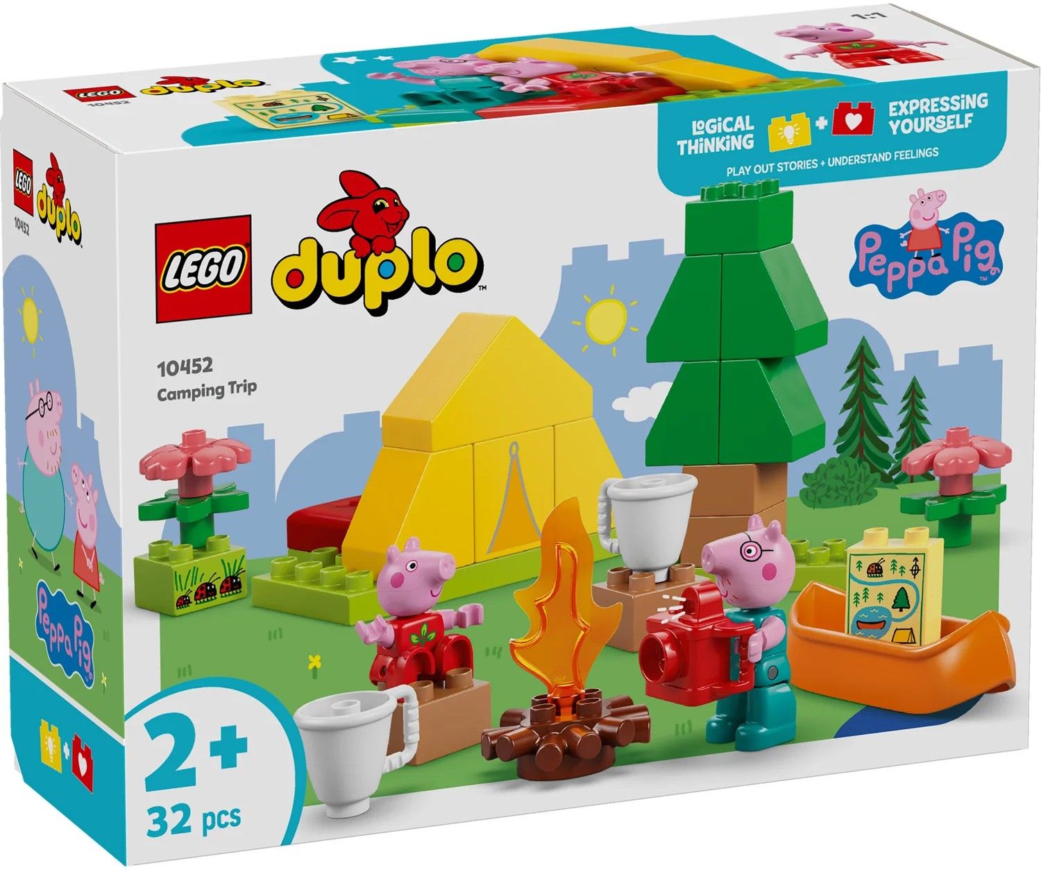 Конструктор LEGO DUPLO Peppa Pig Туристичний похід (10452)